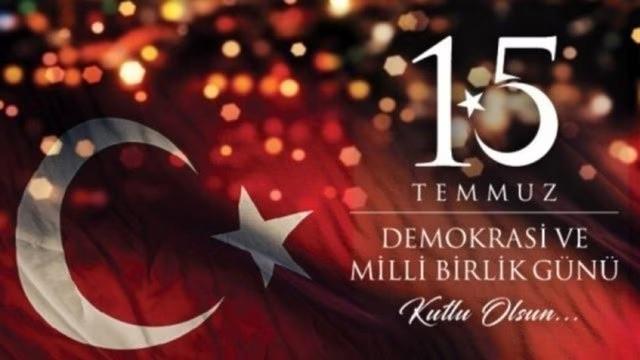 15 Temmuz Demokrasi ve Milli Birlik Günü Kutlu Olsun.